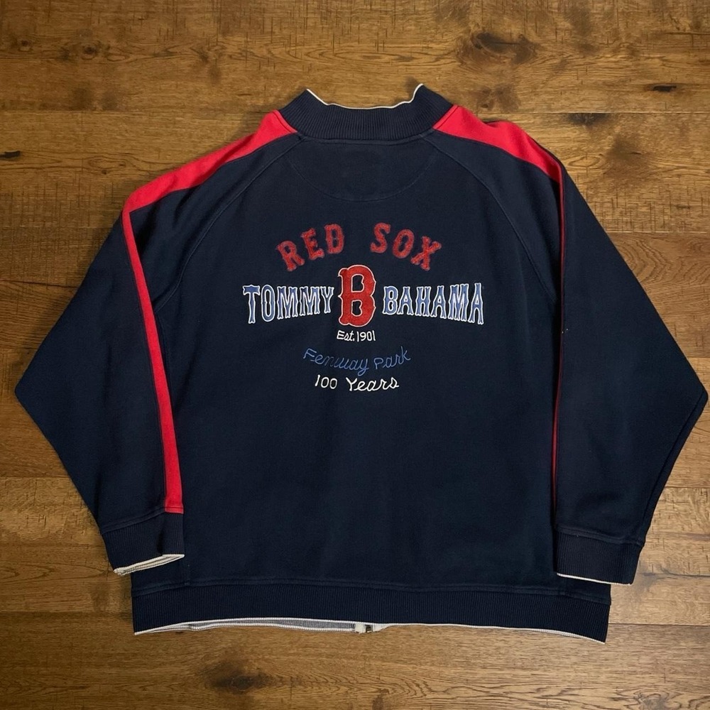 Tommy Bahama Boston Red Sox 100th Anniversary Fenway Park Zip Jacket Mens XXL